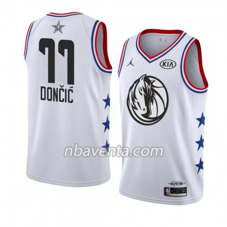 Camiseta Hombre Dallas Mavericks Luka Doncic 77 2019 All-Star Jordan Brand Blanco Swingman Camiseta Hombre Dallas Mavericks Luka Doncic 77 2019 All-Star Jordan Brand Blanco Swingman